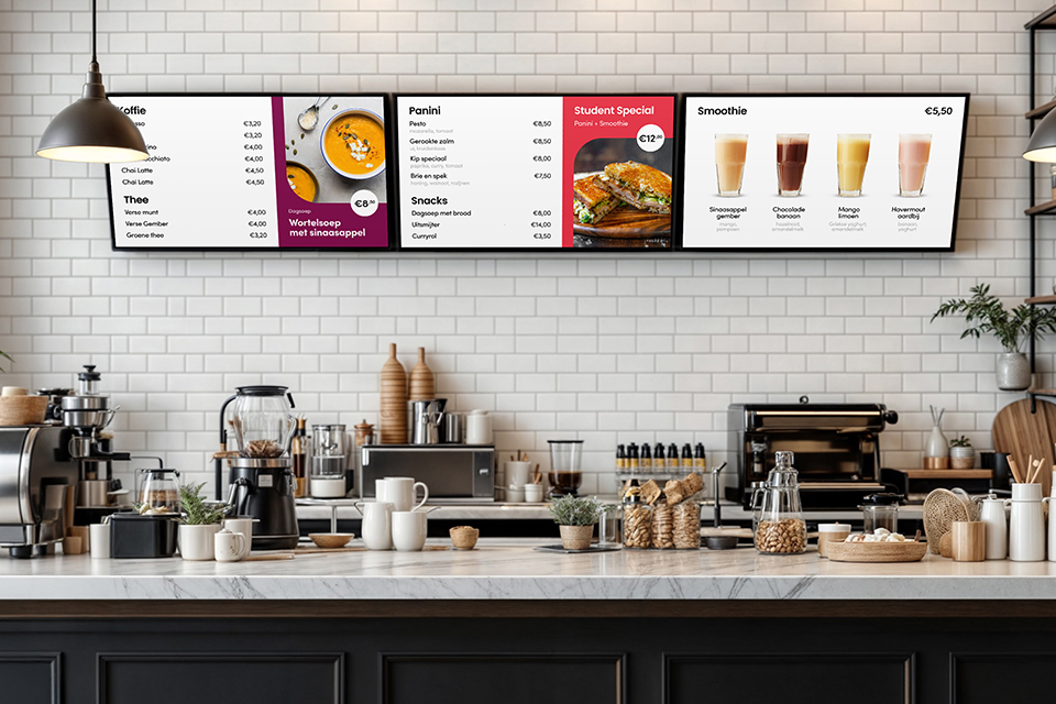 Uni Signage: always up-to-date and dynamic!